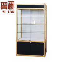 翼澜 展柜 黑金色 个