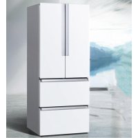 西门子(SIEMENS) 484升 变频混冷多门四门大容量家用冰箱 精细分类白色KM48EA20TI