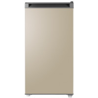 海尔(Haier) BD-102DMG家用小型冷柜 迷你母乳冰箱 侧开门抽屉式分层展示冷冻柜节能低霜
