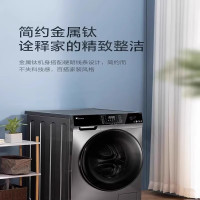 小天鹅10公斤滚筒洗衣机TD100VT616WIADY-T1B全自动家用 浣彩 带烘干洗烘一体