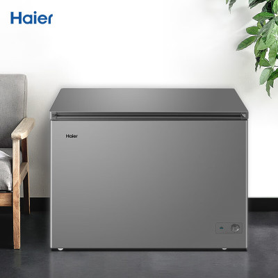 海尔(Haier)FCD-311LHKPT 冰柜减霜双温双箱两用冷藏冷冻柜 311升/钣金面板