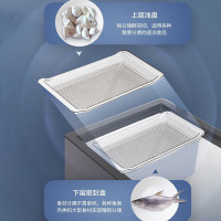 海尔(Haier)142升家用卧式冰柜冷柜小冰箱 减霜80% PCM内胆 深冷速冻 一级能效BC/BD-142GHE