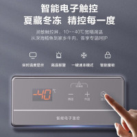 海尔(Haier)100升冷藏冷冻柜-40℃智控低霜商用家用冰柜 母乳囤货小冰柜小型冰箱冷柜BC/BD-100GHEPC