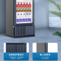 海尔(Haier)SC-309J 立式冰柜 商用饮料展示柜 大容量冷藏保鲜柜商店超市便利店冰镇啤酒饮料陈列柜