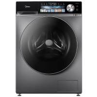 美的(Midea)MG100V5S 滚筒洗衣机全自动 快净系列 智能投放 触控彩屏