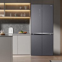 容声(Ronshen)508升双净平嵌冰箱十字对开门变频风冷无霜除菌净味BCD-508WKK1FPCQA