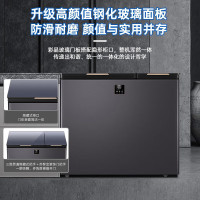 海尔(Haier)冰柜双箱双温柜大冷冻柜小冷藏柜家用冷冻柜双温冷柜卧式冷柜深冷速冻一级能效FCD-180GHEXPG