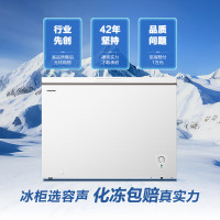 容声(Ronshen)300升家用商用卧式大冷冻柜冷藏冷冻转换大容量 一级能效 (珍珠白)BD/BC-300ZMSM