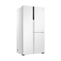 海尔白色501升对开门冰箱家用EPP杀菌三开门电冰箱双系统双循环BCD-501WLHTS79W9U1