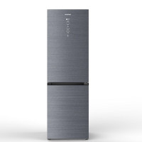 容声 RONSHEN平嵌 335L小型家用双门冰箱风冷变频 青泽影BCD-335WKR1DPGZA