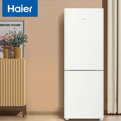 海尔(Haier)170升两门冰箱 风冷无霜 DEO净味 灵巧占地小 租房小冰箱 BCD-170WGHC2E9GL