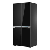 海尔BCD-625WLHTD2BD5U1大容量家用超薄零嵌 一级变频节能无霜全空间保鲜黑钻镜面智能电冰箱全空间保鲜EPP