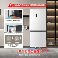 容声BCD-472WD3FPLA白色 472升IDP双净十字双对开四开多门超薄零嵌入式电冰箱家用一级能效