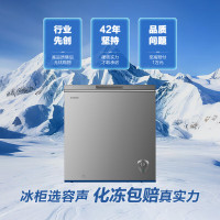 容声(Ronshen)200升减霜小型冰柜家用冷藏冷冻转换单温冷柜 一级能效家商两用卧式BD/BC-200ZMSA