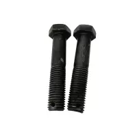 益莘 半牙外六角螺栓4.8级本色单孔螺栓 M20*110mm 条