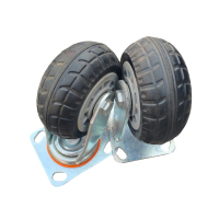 益莘 万向轮带刹车 8寸200mm 个