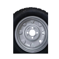 益莘 实心橡胶轮胎带圈 4.00-12 套