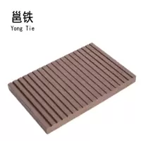 邕铁 塑木地板定制 实心双面条纹款 平方米