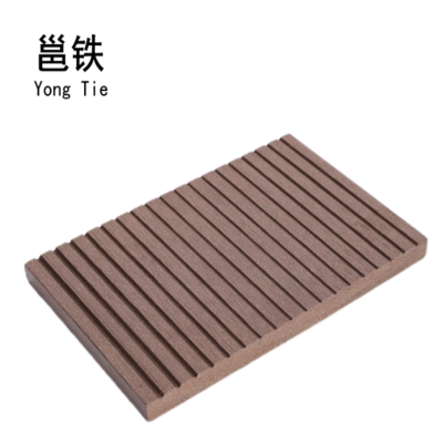 邕铁 塑木地板定制 实心双面条纹款 平方米