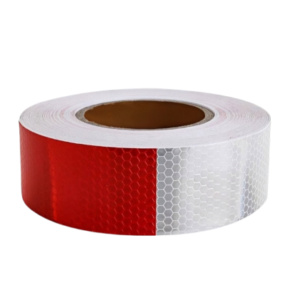 铁驰 反光胶带 红白 宽5cm /卷