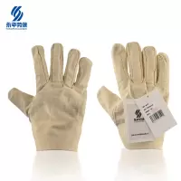 渝亿宏 劳保帆布手套 均码 1双