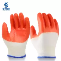 渝亿宏 PVC挂胶手套 均码 1双