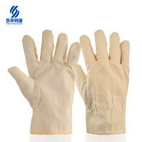 渝亿宏 防滑点塑帆布手套 均码 1双