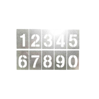 浪伍 镂空数字牌 内容可定制 LW100 (单位:块)