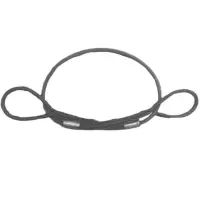 浪伍 压双环钢丝绳(带不锈钢吊牌) 10mm*4.0m/根