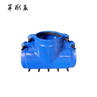 萃珑辰 球墨铸铁三通堵漏器(包塑管)P90 个