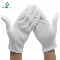 DERUIMAN 纯棉礼仪手套 棉布手套