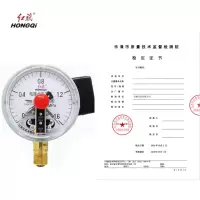 红旗 电接点压力表(带检定证书)YX100 1.6MPA 其他压力值需备注 块