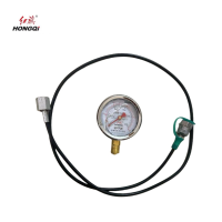 红旗 耐震压力表YTN60 压力值需备注(含1米测试软管) 块