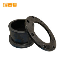 瑞吉君 PE电热熔法兰根带法兰盘 DN110 个