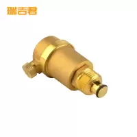 瑞吉君 铜排气阀 全自动铜排气阀黄铜自动排气阀 DN15 个