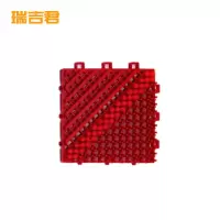 瑞吉君 三刷地垫 红色 平方米