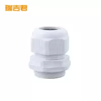 瑞吉君 公制M型塑料电缆防水接头 M25*1.5(100只) 包