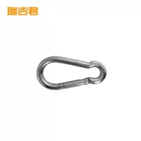 瑞吉君 304不锈钢弹簧扣 保险安全扣 M6(标准型)个