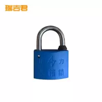 瑞吉君 塑钢表箱锁 钩25*40mm锁体(蓝) 把