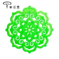 田园思 绿色清洁尿斗片 花型 片