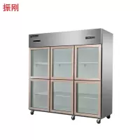 振刚冷藏六门玻璃高身柜 LCA-06 台