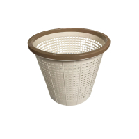 垃圾桶家用客厅卧室厨房厕所卫生间大容量办公室塑料镂空纸篓无盖