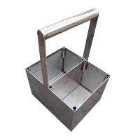 豫众诺不锈钢物料盒长180*宽150*高120mm个