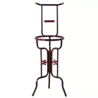 豫众诺 洗脸盆架置物架 红色 个