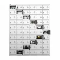 豫众诺 不锈钢碗柜 60门 个