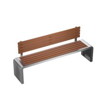 豫众诺 户外长椅 u型1.8m 把