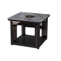 豫众诺 电暖炉4人方桌 800*800*700mm 台