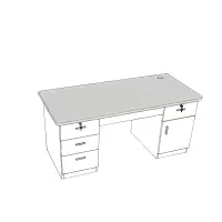 豫众诺 电脑桌 1400*700*760mm 张