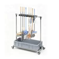豫众诺 清洁工具收纳架 16拖20钩 个