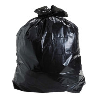 豫众诺 黑色 平口垃圾袋 950×700mm/4.5丝 个